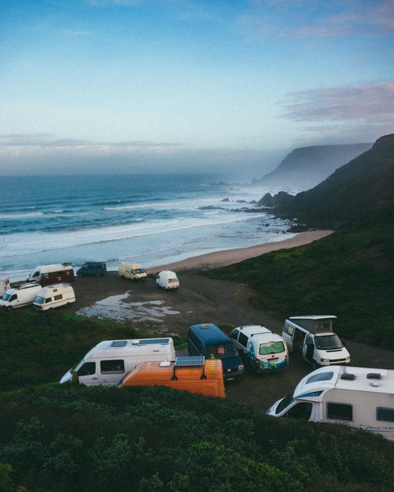 beack camping tip park away from the sand