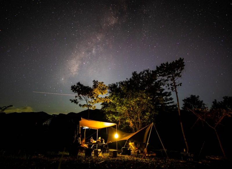 romantic campsite in the philippines wk forest reserve and campground